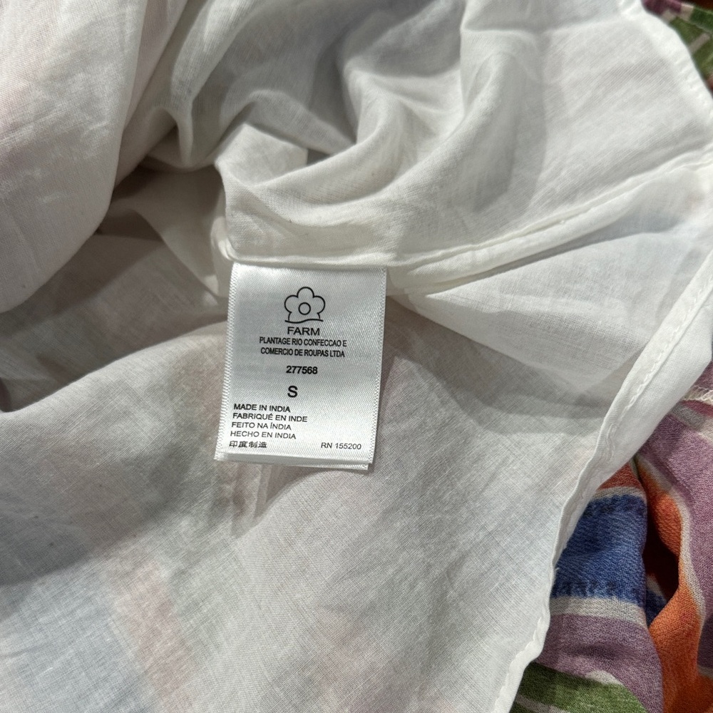 Anthropologie Farm Rio Luana Rainbow Maxi Dress - Picture 12 of 12